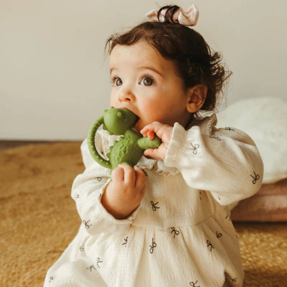 Jellystone Designs Dino Teether - Green