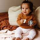 Jellystone Designs Rainbow Stacker Teether and Toy - Ocean