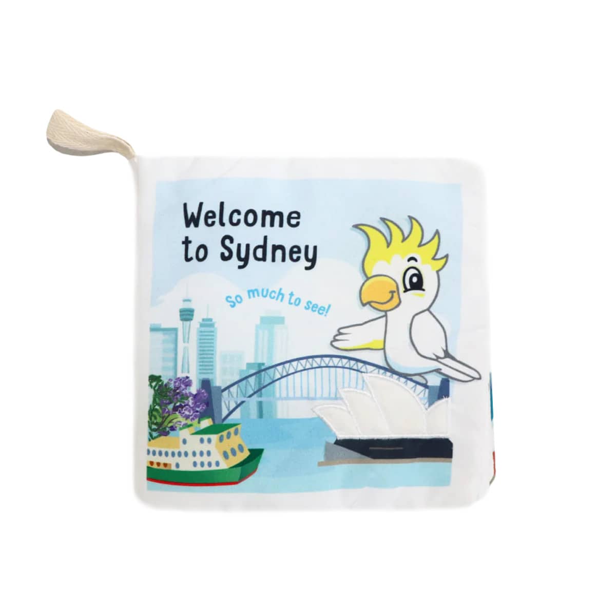 Jellystone Designs Baby Soft Book - Sydney