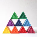 Jellystone Designs Triblox Silicone Blocks - Rainbow Bright