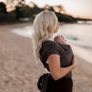 Joey Mama Baby Wrap Carrier - Charcoal