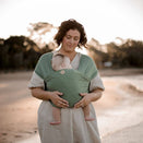 Joey Mama Baby Wrap Carrier - Forrest Green
