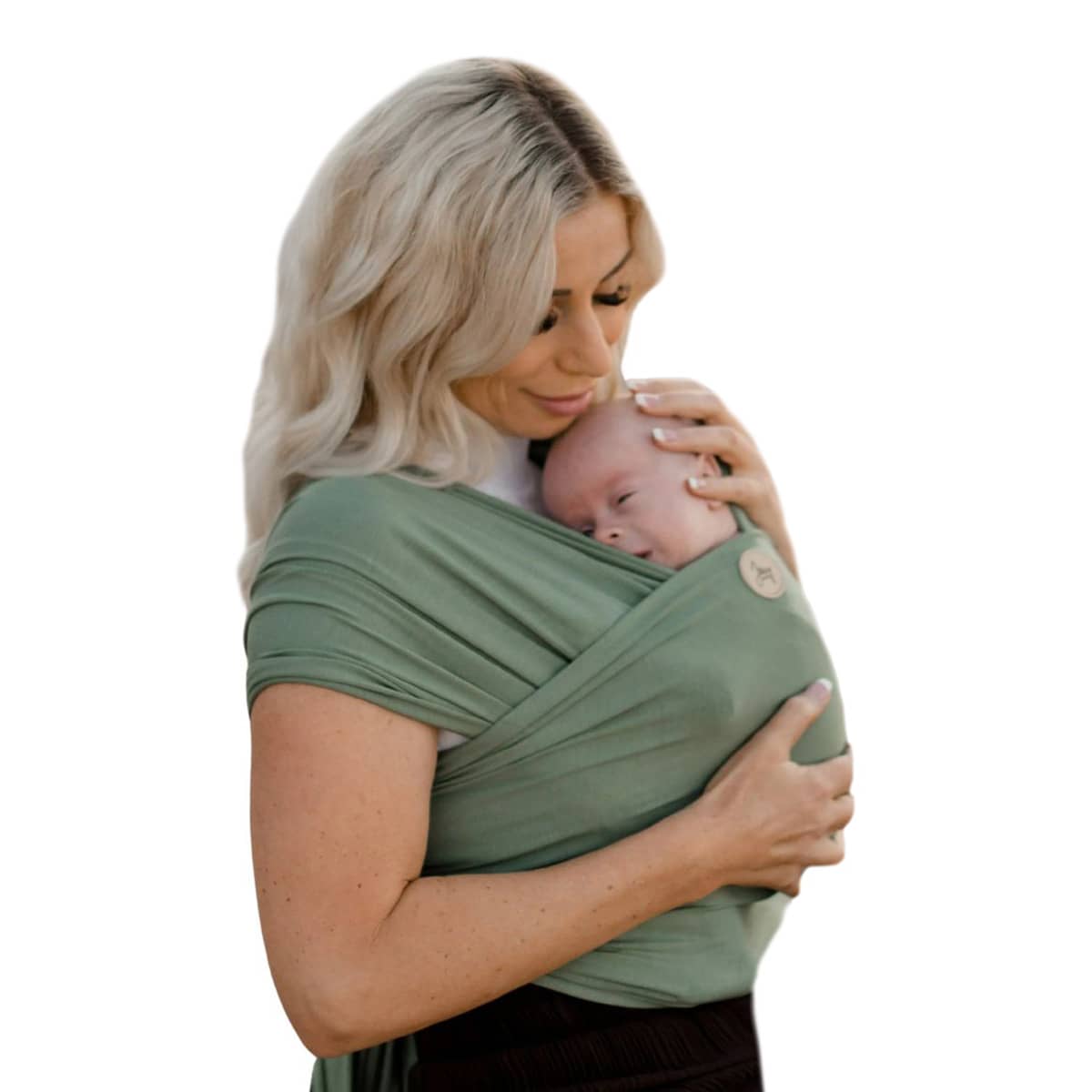 Joey Mama Baby Wrap Carrier - Forrest Green