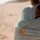 Joey Mama Baby Wrap Carrier - Sea Foam Green