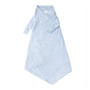 Jujo Baby Shwrap Knitted Blanket With Sleeves - Cable Edge - Blue