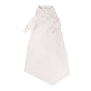 Jujo Baby Shwrap Knitted Blanket With Sleeves - Cable Edge - Milk