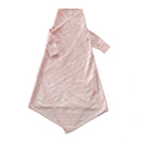 Jujo Baby Shwrap Knitted Blanket With Sleeves - Line Pointelle - Blush Pink