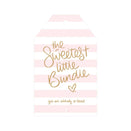 Just Smitten Gift Tag - The Sweetest Little Bundle - Pink