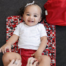 Kanga Care Print Changing Pad and Sheet Saver - Queen of Hearts