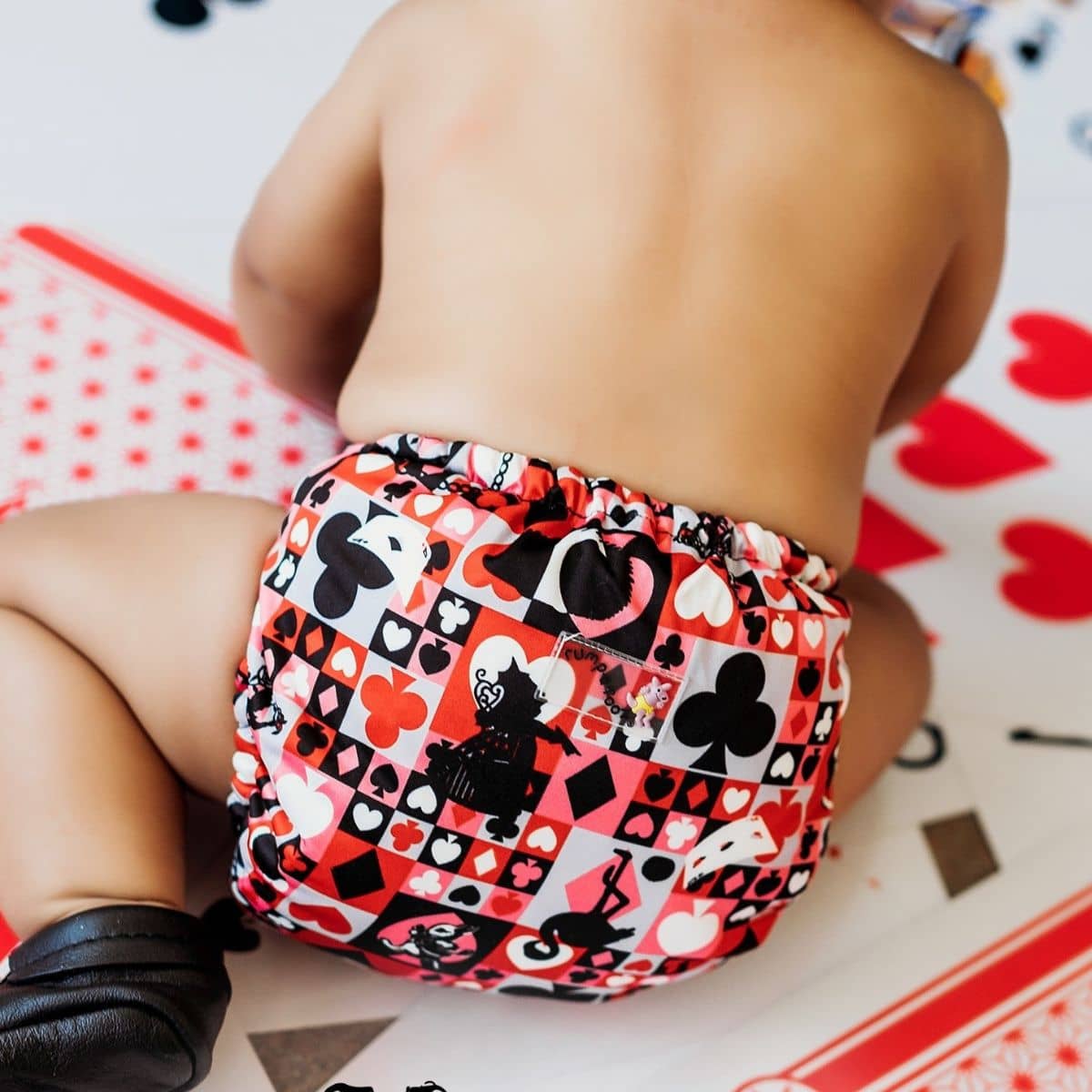 Kanga Care Rumparooz One Size Cloth Nappy Cover - Queen of Hearts