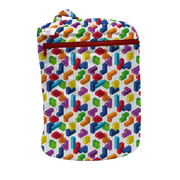 Kanga Care Print Wet Bag - Tetris - Block Party