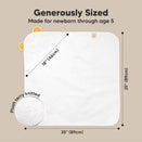 KeaBabies Cuddle Baby Hooded Towel - Bear