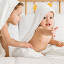 KeaBabies Cuddle Baby Hooded Towel - Bear