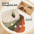 KeaBabies Hallo Drool Baby Bibs Set - Pets & Paws
