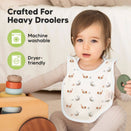 KeaBabies Hallo Drool Baby Bibs Set - Pets & Paws
