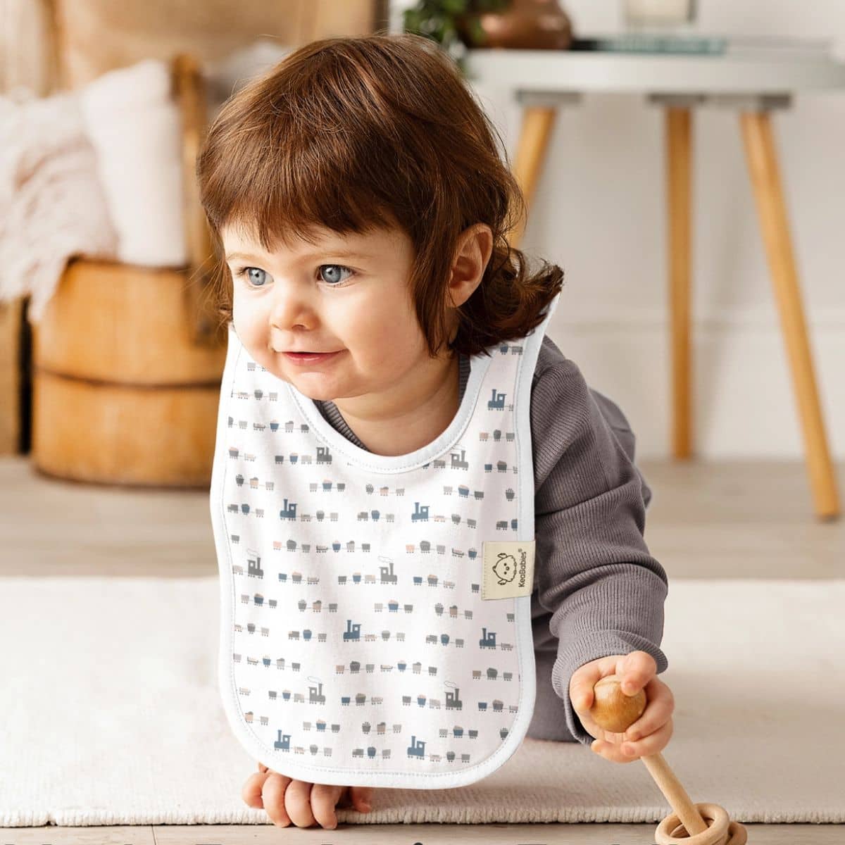 KeaBabies Hallo Drool Baby Bibs Set - Vessels
