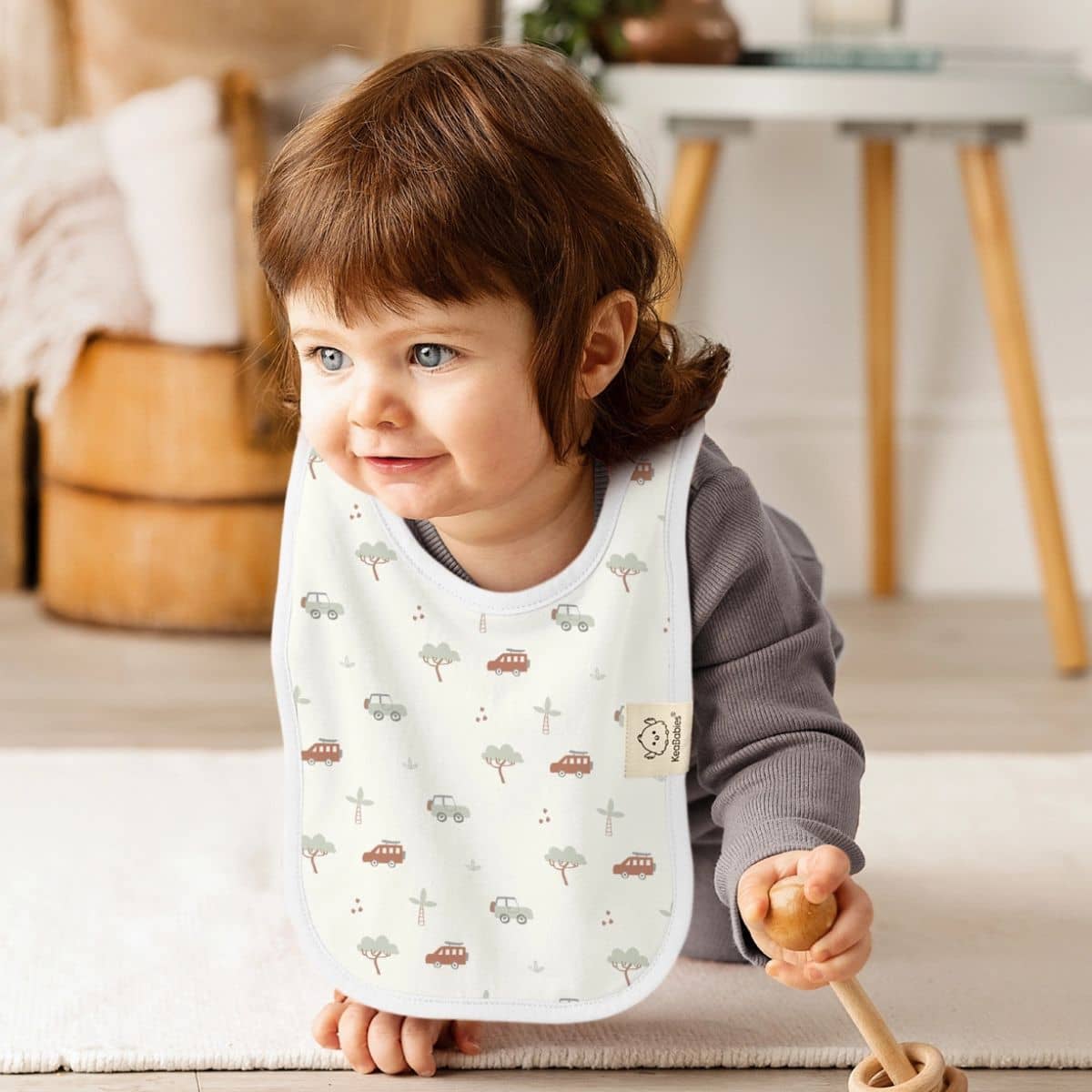 KeaBabies Hallo Drool Baby Bibs Set - Wilderness