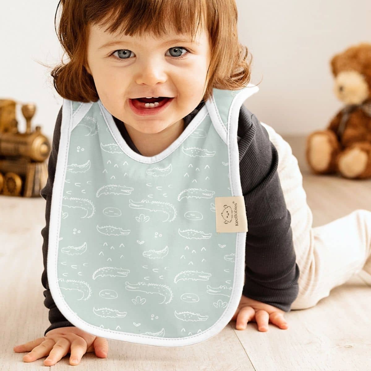 KeaBabies Hallo Drool Baby Bibs Set - Wilderness
