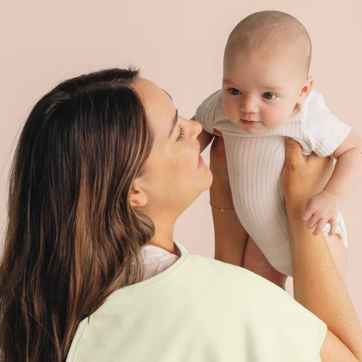 KeaBabies Hallo Organic Burp Cloths - Dew