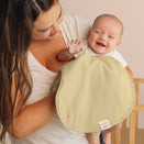 KeaBabies Hallo Organic Burp Cloths - Dew