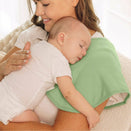 KeaBabies Hallo Organic Burp Cloths - Dew