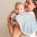 KeaBabies Hallo Organic Burp Cloths - Nordic