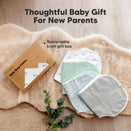 KeaBabies Hallo Organic Burp Cloths - Nordic