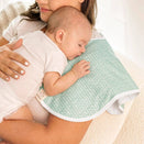 KeaBabies Hallo Organic Burp Cloths - Nordic