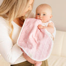 KeaBabies Hallo Organic Burp Cloths - Sweet Charm