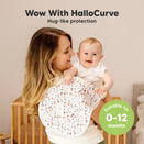 KeaBabies Hallo Organic Burp Cloths - Sweet Charm