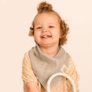 KeaBabies Lumi Muslin Bandana Bibs Set - Mirage