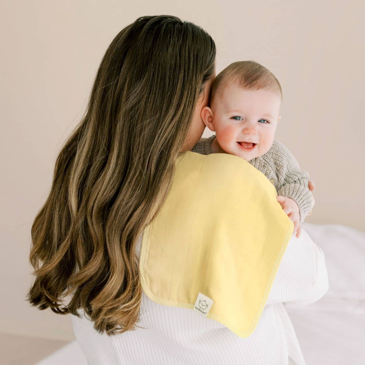 KeaBabies Lumi Muslin Burp Cloths - Mirage