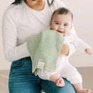 KeaBabies Lumi Muslin Burp Cloths - Pine