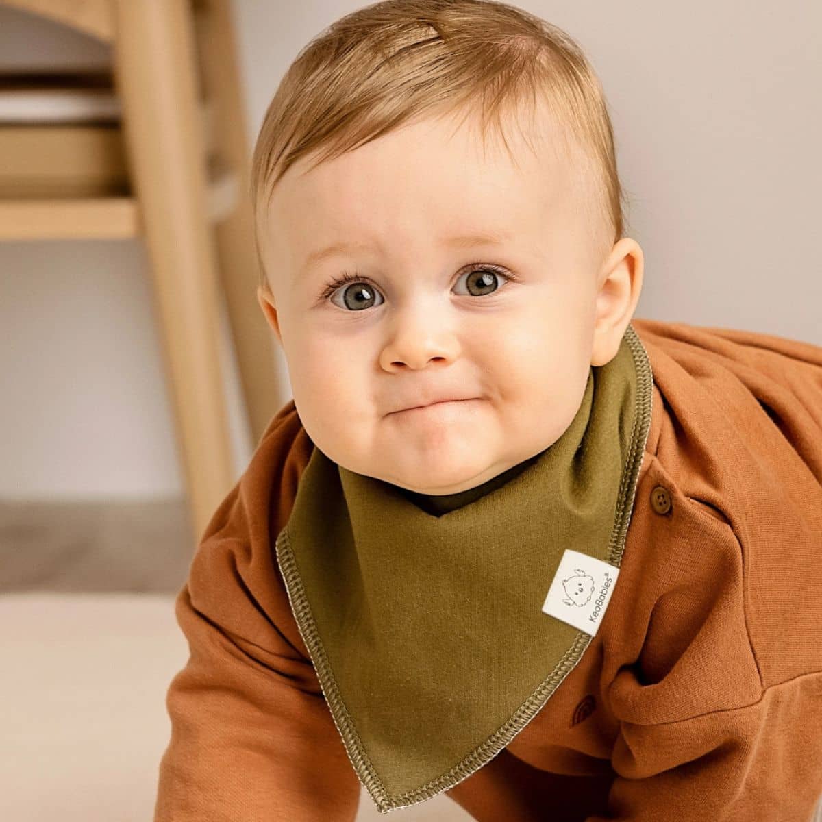 KeaBabies Organic Bandana Bibs Set - Basics