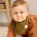 KeaBabies Organic Bandana Bibs Set - Basics