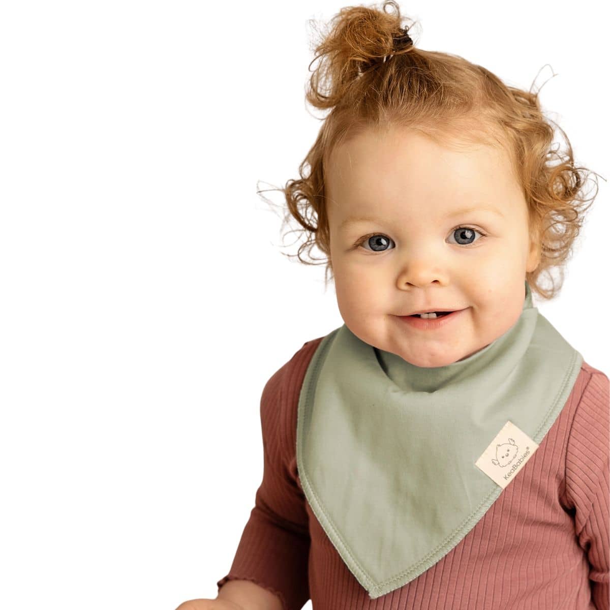KeaBabies Organic Bandana Bibs Set - Basics