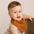 KeaBabies Organic Bandana Bibs Set - Basics