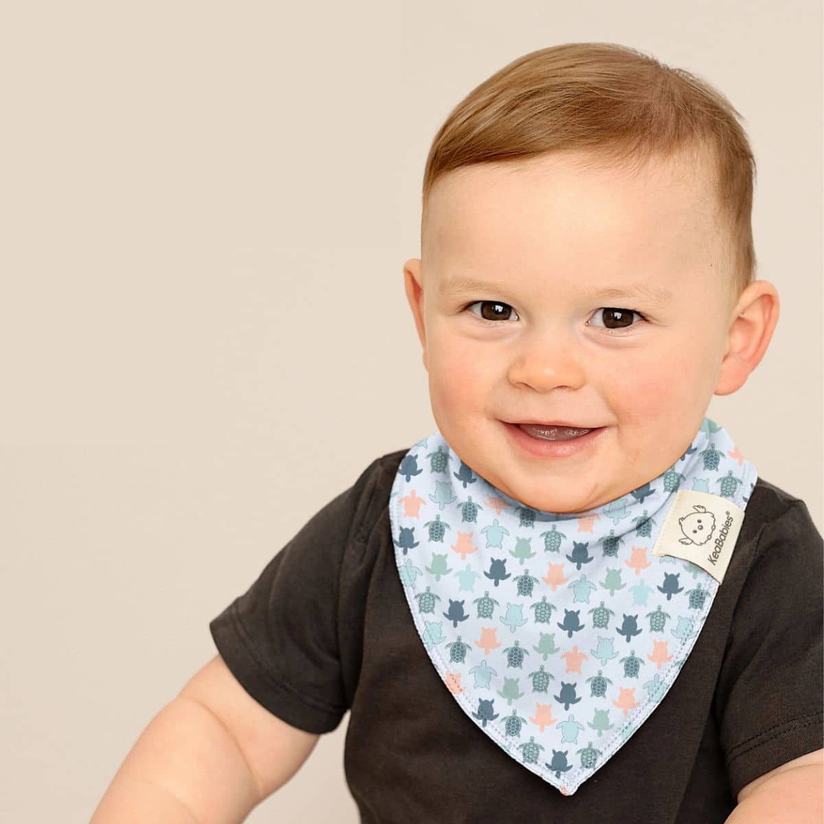 KeaBabies Organic Bandana Bibs Set - Beach Day