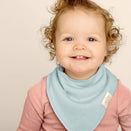 KeaBabies Organic Bandana Bibs Set - Hunter