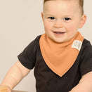 KeaBabies Organic Bandana Bibs Set - Mauve