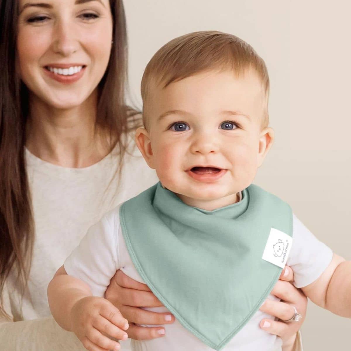 KeaBabies Organic Bandana Bibs Set - Roarsome