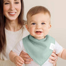 KeaBabies Organic Bandana Bibs Set - Roarsome
