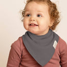 KeaBabies Organic Bandana Bibs Set - Terracotta