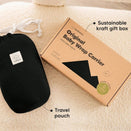 KeaBabies Original Baby Wrap Carrier - Trendy Black