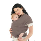 KeaBabies Original Baby Wrap Carrier - Copper Gray