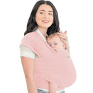 KeaBabies Original Baby Wrap Carrier - Dusty Pink