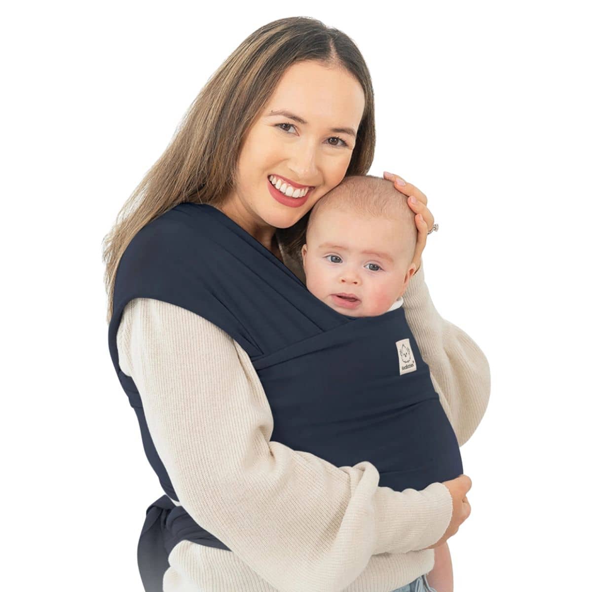 KeaBabies Original Baby Wrap Carrier - Midnight