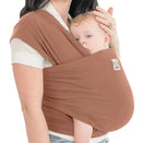 KeaBabies Original Baby Wrap Carrier - Terracotta