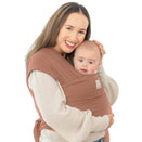 KeaBabies Original Baby Wrap Carrier - Terracotta