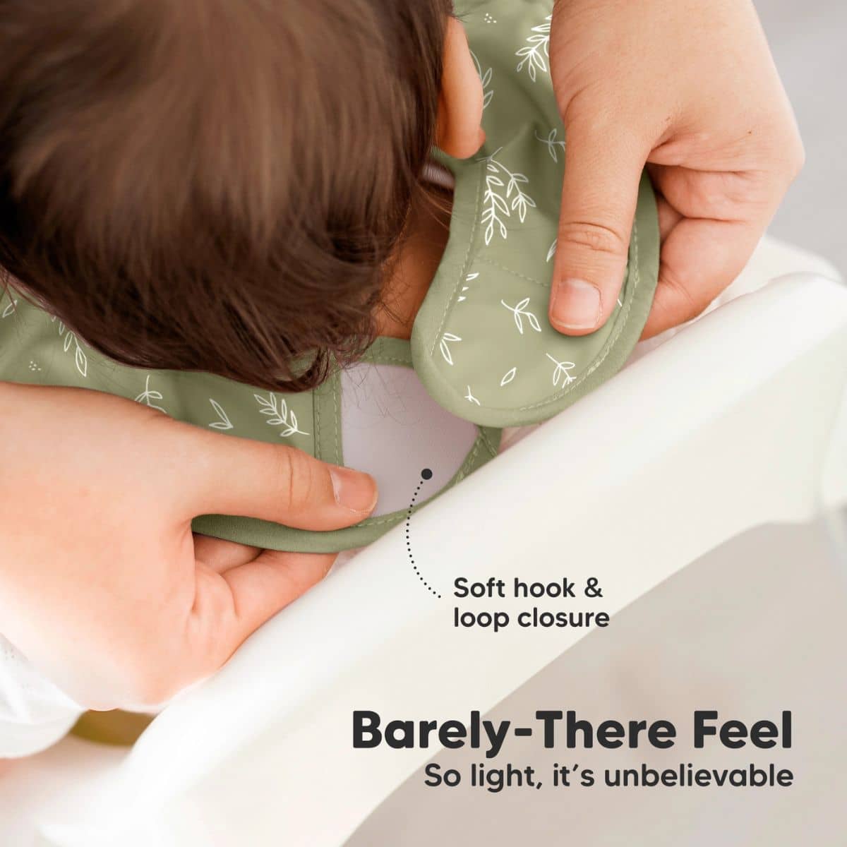 KeaBabies Presto Waterproof Baby Bibs Set - Bloom